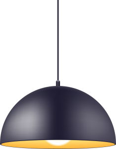 Pendant light lamp vector illustration
